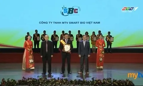 Smart Bio Việt Nam lọt Top 10 thương hiệu nổi tiếng hàng đầu Việt Nam 2022