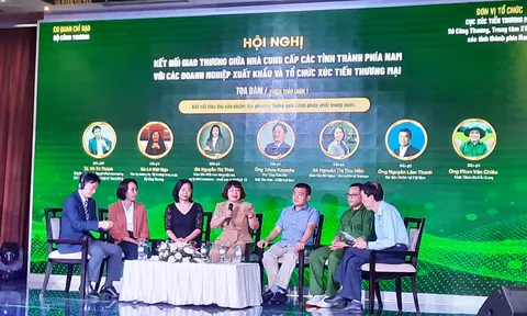 Kết nối giao thương giữa các nhà cung cấp phía Nam với doanh nghiệp xuất khẩu, tổ chức xúc tiến thương mại