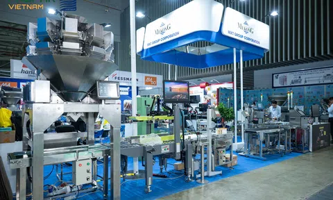 Hàng trăm doanh nghiệp tham gia triển lãm quốc tế công nghệ xử lý, chế biến và đóng gói bao bì