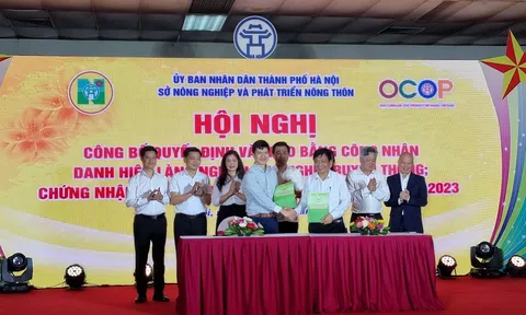 Hơn 100 sản phẩm OCOP của Hà Nội đạt 4 sao